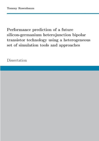 Performance prediction of a f - Rosenbaum - Livros - - 9783743134263 - 10 de março de 2017