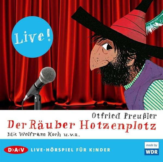 Cover for Preußler · Räuber Hotzenplotz - Live!,CD (Buch)