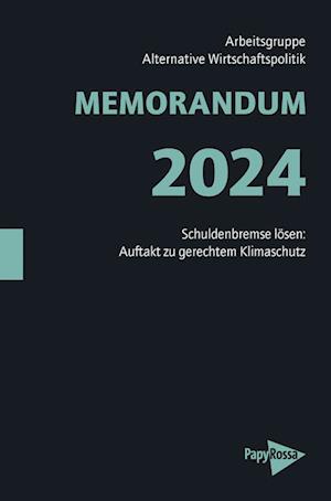 Cover for Memorandum 2024 (Book) (2024)