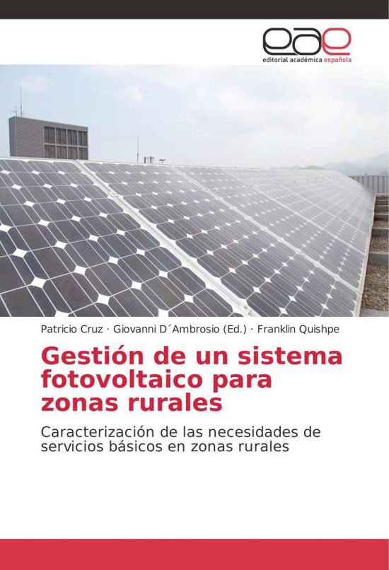 Cover for Cruz · Gestión de un sistema fotovoltaico (Buch) (2017)