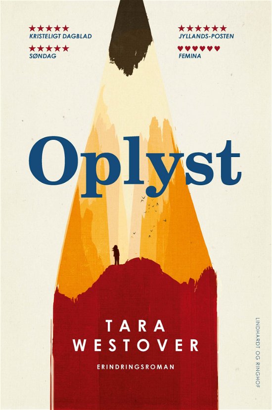 Oplyst - Tara Westover - Livros - Lindhardt og Ringhof - 9788727021263 - 1 de dezembro de 2022