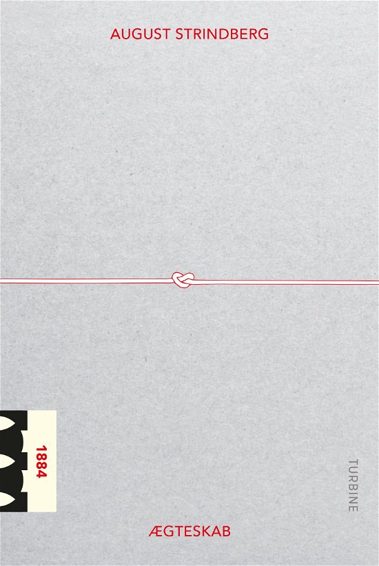 Cover for August Strindberg · Klassikerserien: Ægteskab (Sewn Spine Book) [1. Painos] (2019)