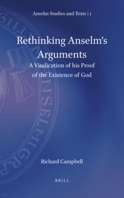 Cover for Richard Campbell · Rethinking Anselm's Arguments (Gebundenes Buch) (2018)