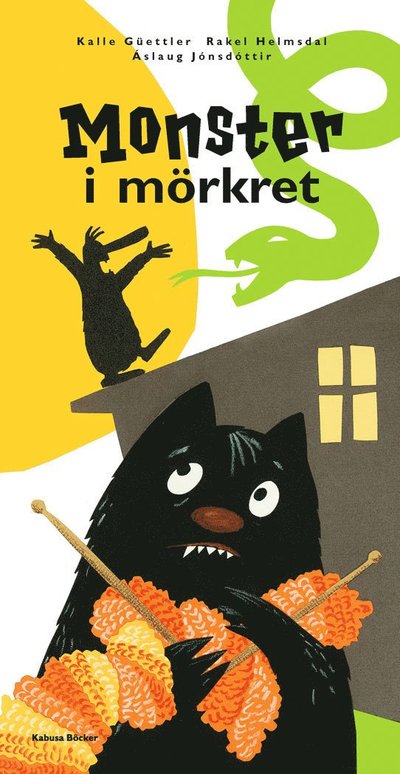 Cover for Kalle Güettler, Rakel Helmsdal, Áslaug Jónsdóttir · Monster i mörkret (Hardcover Book) (2015)