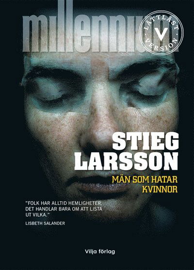 Cover for Stieg Larsson · Män som hatar kvinnor (lättläst) (Innbunden bok) (2020)