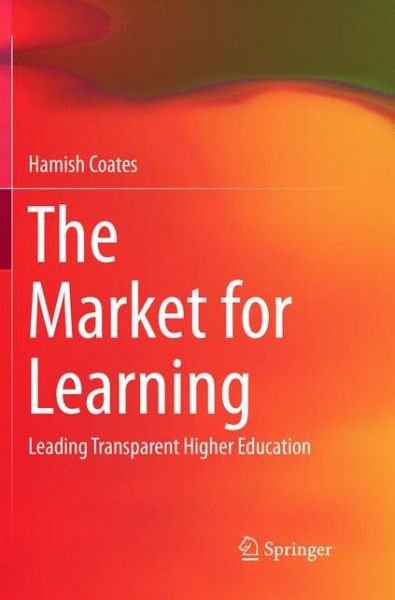 Cover for Coates · The Market for Learning (Book) (2018)