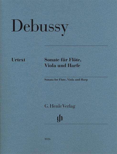 Cover for Debussy · Sonate f.Fl,Va+Harfe,Pt.HN1026 (Bok)