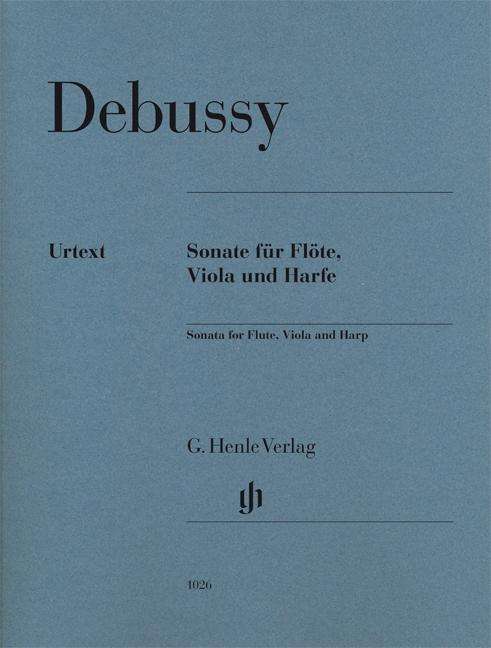 Sonate f.Fl,Va+Harfe,Pt.HN1026 - Debussy - Książki -  - 9790201810263 - 