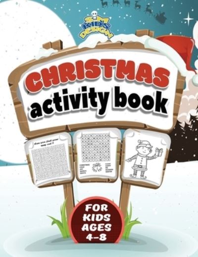 Cover for S M Kids · Christmas Activity Book for kids ages 4-8 (Paperback Book) (2020)