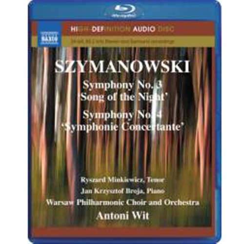 Symphonies Nos. 3 and 4 - Szymanowski Karol - Film - CLASSICAL - 0730099002264 - 10. oktober 2011