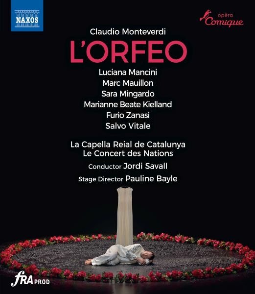 Cover for Le Concert Des Nations / Jordi Savall · Monteverdi: L'orfeo (Blu-ray) (2022)