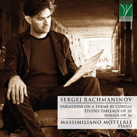 Cover for Massimiliano Motterle · Rachmaninov - Variations On A Theme By Corelli Op. (CD) (2021)
