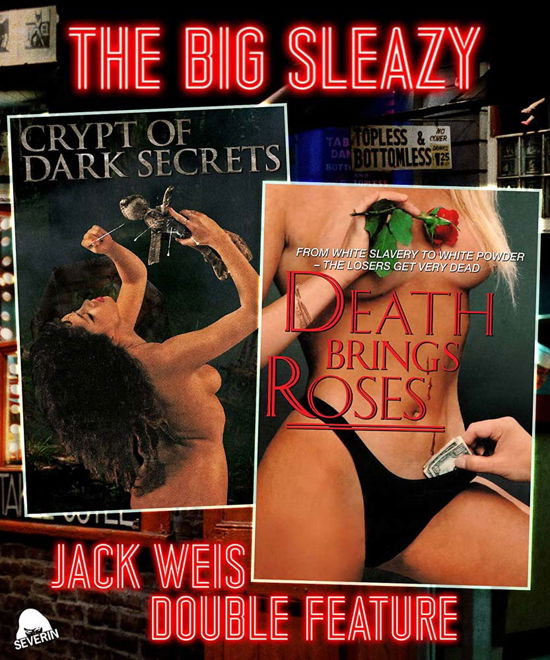 The Big Sleazy Jack Weis Double Feature: Crypt of Dark Secrets / Death Brings Roses - Blu - Filmes - HORROR - 0760137103264 - 28 de junho de 2022