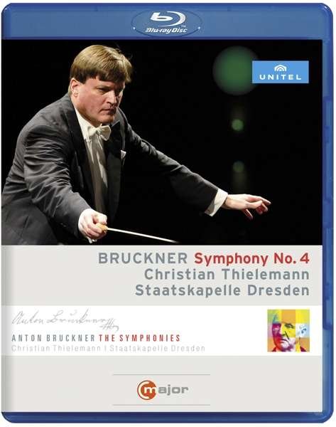 Cover for Bruckner / Dresden / Thielemann · Anton Bruckner: Symphony 4 (Blu-ray) (2016)