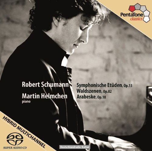 Symphonische Etüden op.13/Arabesque / Waldszenen - Martin Helmchen - Musiikki - Pentatone - 0827949045264 - torstai 1. marraskuuta 2012