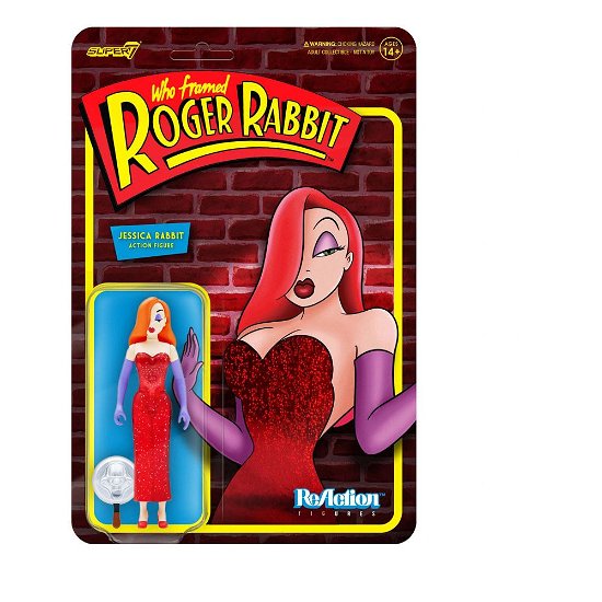 Who Framed Roger Rabbit Reaction Figure Wave 1 - Jessica Rabbit - Who Framed Roger Rabbit - Merchandise - SUPER 7 - 0840049814264 - 15. marts 2022