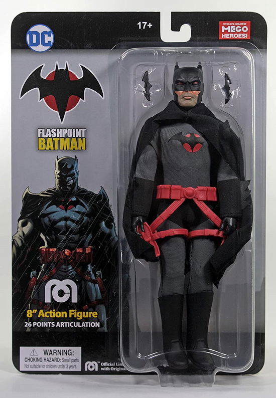 Mego Dc Heroes Flashpoint Batman Px 8in af - Mego - Merchandise -  - 0850033232264 - November 8, 2022