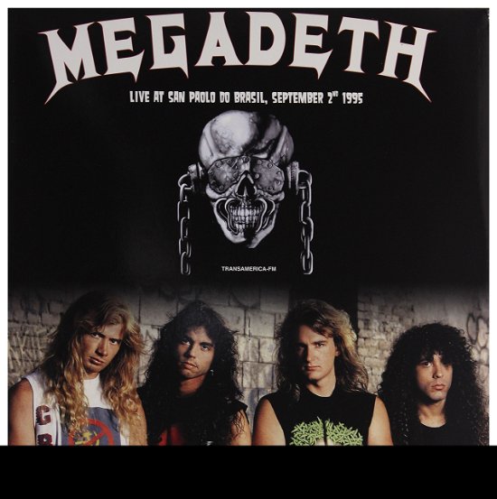 Cover for Megadeth · Sao Paulo Do Brasil September 2nd 1995 (White Vinyl) (LP) (2017)