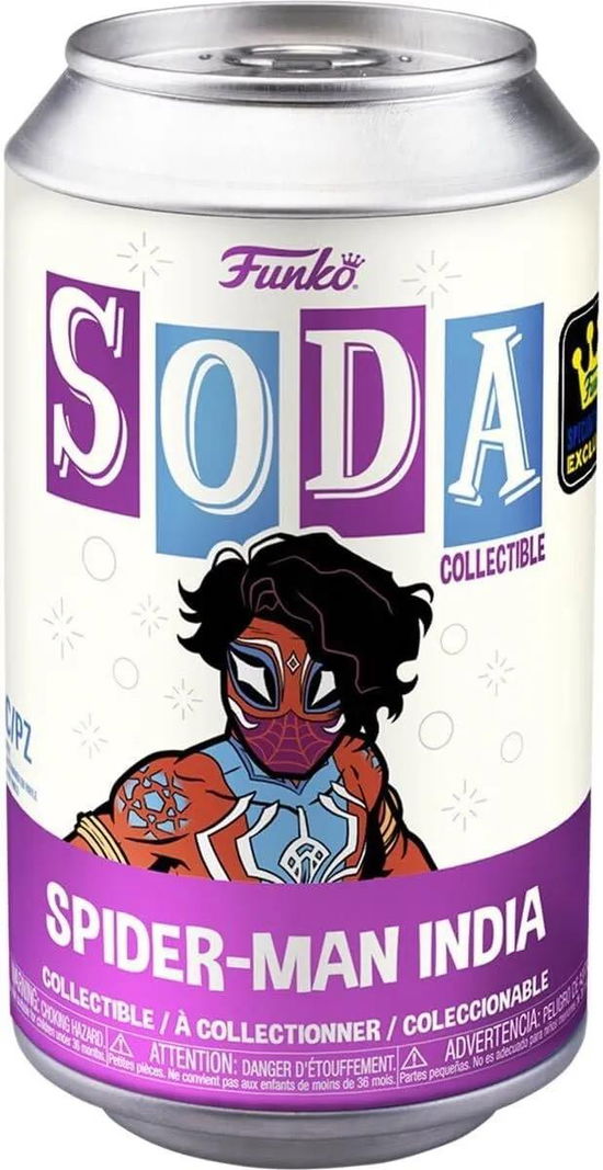 Spider-man: Across the Spider-verse - Prv (Styles - Funko Vinyl Soda: - Merchandise - - 0889698734264 - September 1, 2023