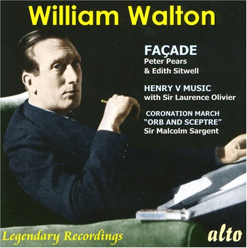 Cover for Edith Sitwell Etc / Olivier / Walton · Walton Facade / Henry V Excerpts Etc (CD) (2008)