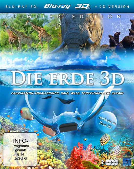 Cover for N/a · Die Erde 3D (Blu-ray) (2014)