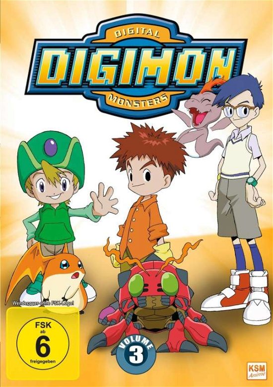 Cover for N/a · Digimon Adventure - Staffel 1 - Volume 3 - Episode 37-54 (DVD-Single) (2016)