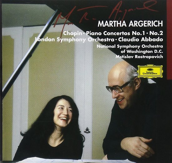 Cover for Martha Argerich · Chopin: Piano Concertos Nos.1 &amp; 2 (CD) [Japan Import edition] (2008)