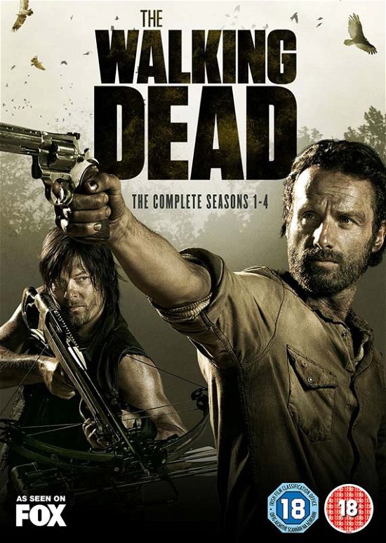Cover for Entertainment One · The Walking Dead - Season 1-4 (DVD) (2014)