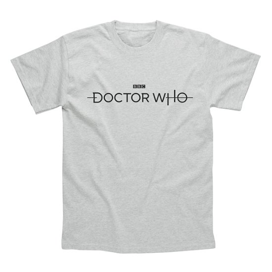 Cover for Doctor Who · Logo (CLOTHES) [size S] [Grey edition] (2019)