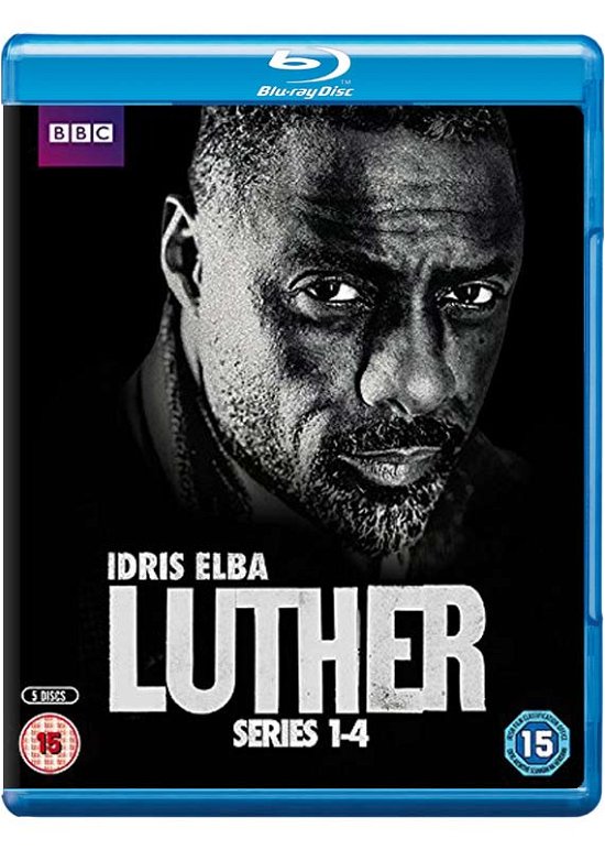 Cover for Luther: Series 1-4 · Luther Series 1-4 (Blu-ray) (2016)
