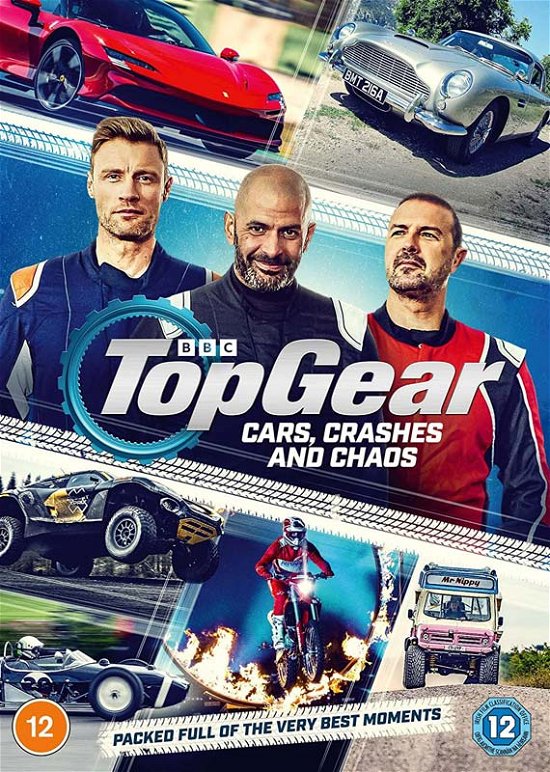 Cover for Top Gear Cars Crashes  Chaos · Top Gear - Cars Crashes And Chaos (DVD) (2022)