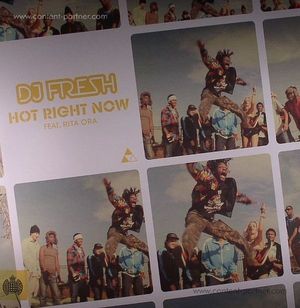 Cover for DJ Fresh · Hot Right Now (12&quot;) (2012)