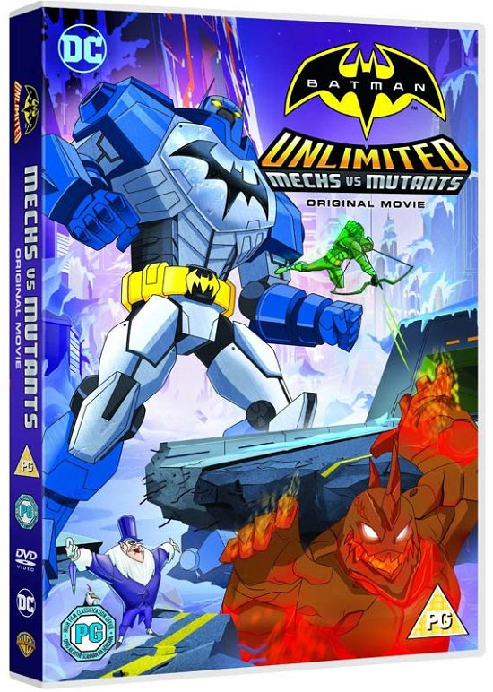 Cover for DC Batman - Unlimited Mechs vs Mutants - Original Movie (DVD) (2016)