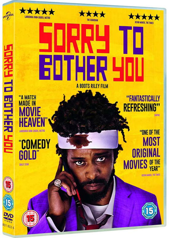 Sorry To Bother You - Movie - Películas - Universal Pictures - 5053083183264 - 15 de abril de 2019