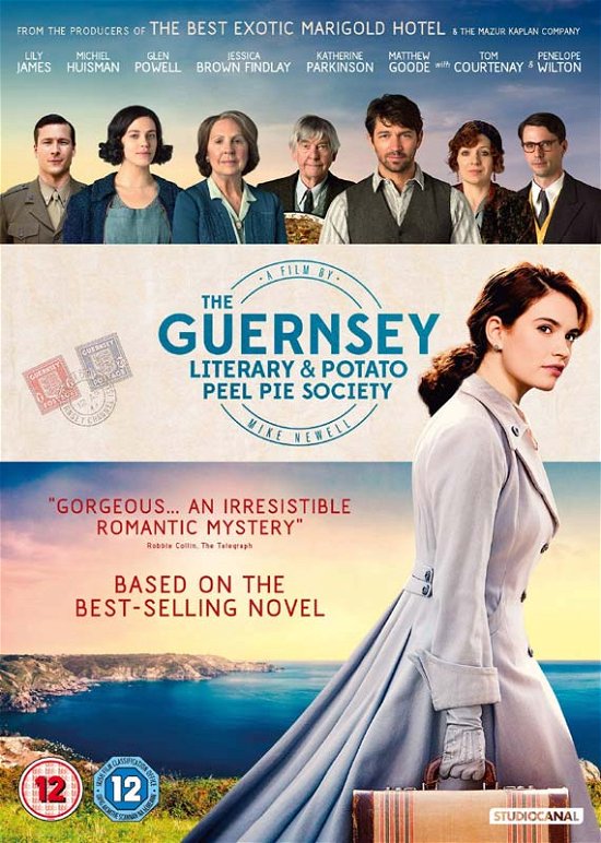 Cover for The Guernsey Literary and Pota · The Guernsey Literary And Potato Peel Pie Society (DVD) (2018)