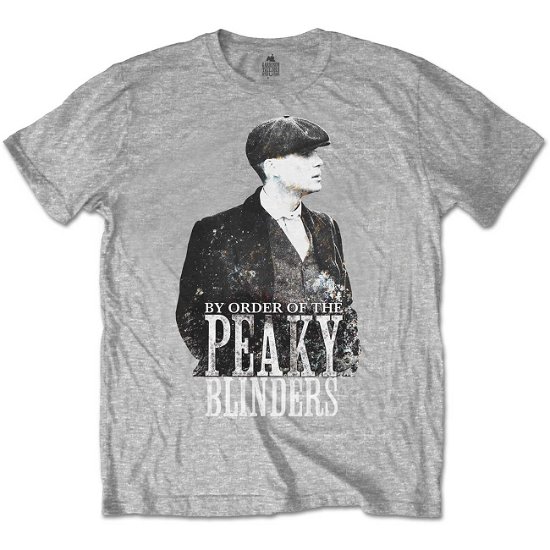 Peaky Blinders Unisex T-Shirt: Grey Character - Peaky Blinders - Koopwaar -  - 5056170664264 - 