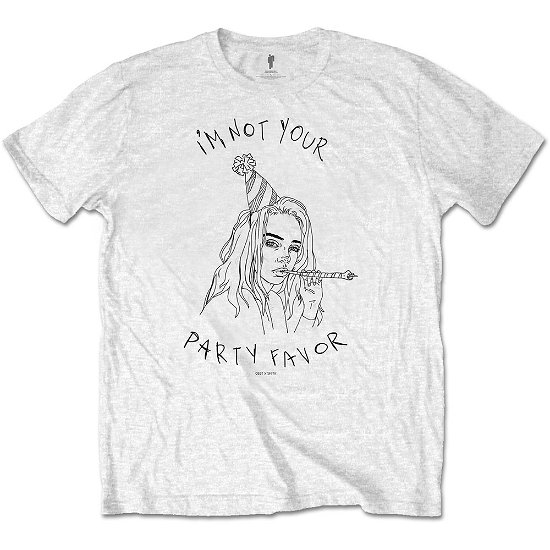 Billie Eilish Unisex T-Shirt: Party Favour - Billie Eilish - Merchandise -  - 5056368610264 - 