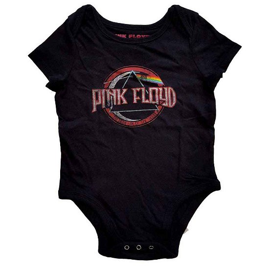 Cover for Pink Floyd · Pink Floyd Kids Baby Grow: Vintage Dark Side of the Moon Seal (0-3 Months) (Kläder) [size 0-6mths] [Black - Kids edition]