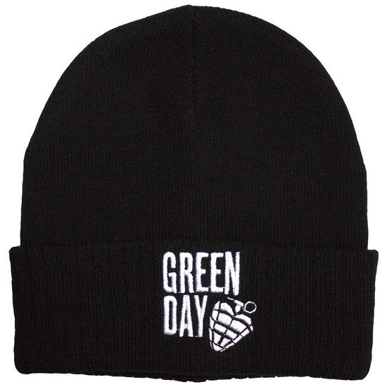 Cover for Green Day · Green Day Unisex Beanie Hat: Stacked Logo &amp; Grenade (TØJ)