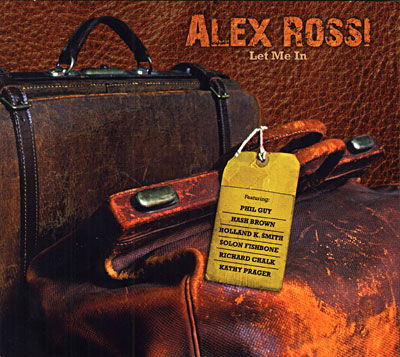 Cover for Alex Rossi · Let Me In (CD) [Digipak] (2008)