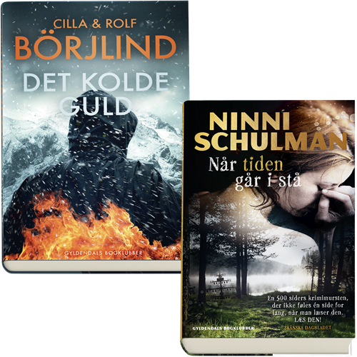 Cover for Ingen Forfatter · Det kolde guld og Når tiden går i stå (Inbunden Bok) [1:a utgåva] (2021)