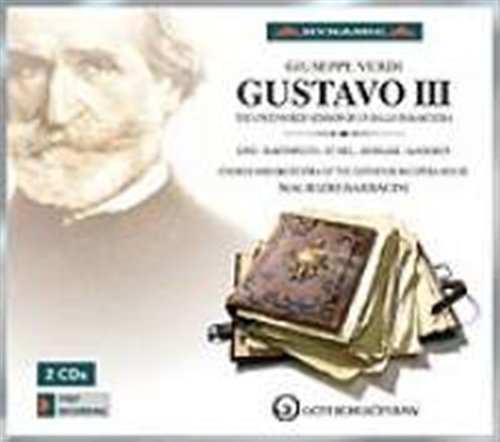 Cover for Giuseppe Verdi · Gustavo Iii (CD) (2012)