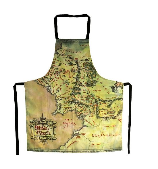 Lord Of The Rings: Middle Earth Map Apron - Sd Toys - Koopwaar -  - 8435450243264 - 