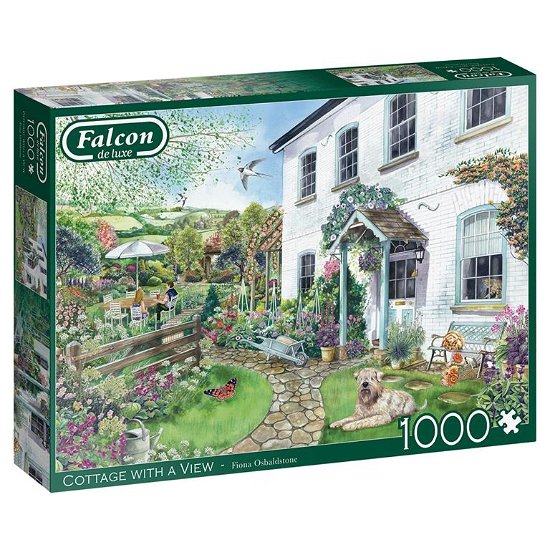 Cover for Falcon · Cottage With A View (1000 Stukjes) (Jigsaw Puzzle)