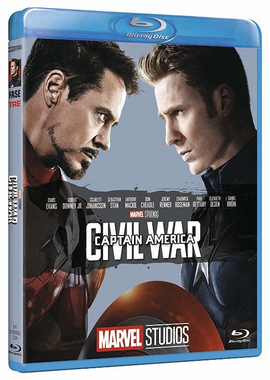 Cover for Captain America - Civil War (Blu-ray) (2019)