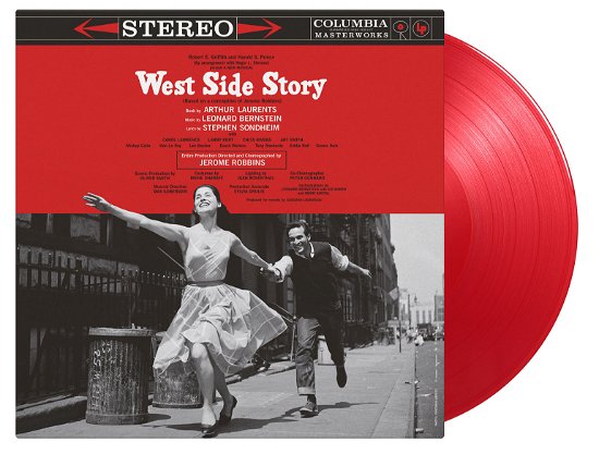 Cover for Original Broadway Cast · West Side Story - Original Soundtrack (Red Vinyl) (LP) [Limited Numbered 65th Anniversary edition] (2022)