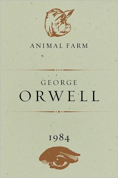Cover for George Orwell · Animal Farm And 1984 (Inbunden Bok) (2021)