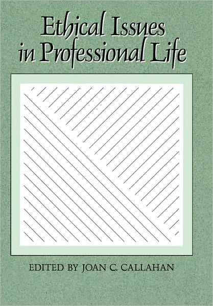 Ethical Issues in Professional Life -  - Bücher - Oxford University Press Inc - 9780195050264 - 25. August 1988