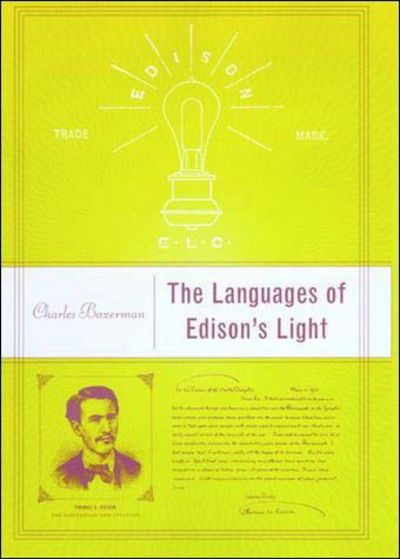 Cover for Charles Bazerman · The Languages of Edison's Light - Inside Technology (Paperback Book) (2002)