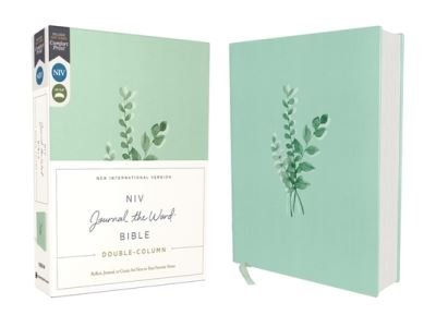 Cover for Zondervan Zondervan · NIV, Journal the Word Bible (Perfect for Note-Taking), Double-Column, Cloth over Board, Teal, Red Letter, Comfort Print: Reflect, Take Notes, or Create Art Next to Your Favorite Verses - NIV Journal the Word Bible (Innbunden bok) (2020)